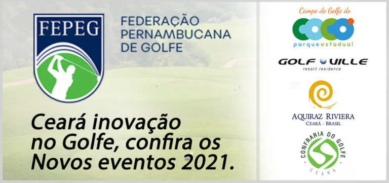 Inovação no golfe, 3 novos Torneios entram para calendário da FEPEG