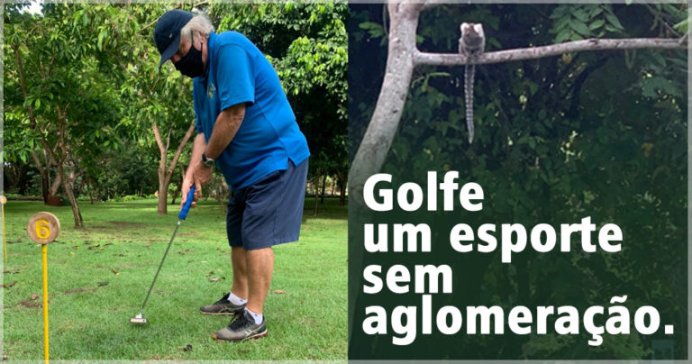 Golfe: Um esporte sem Aglomeração